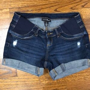 Indigo Blue Maternity shorts
